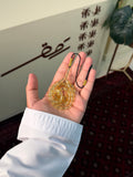 كهرمان طبيعي شفاف 4
