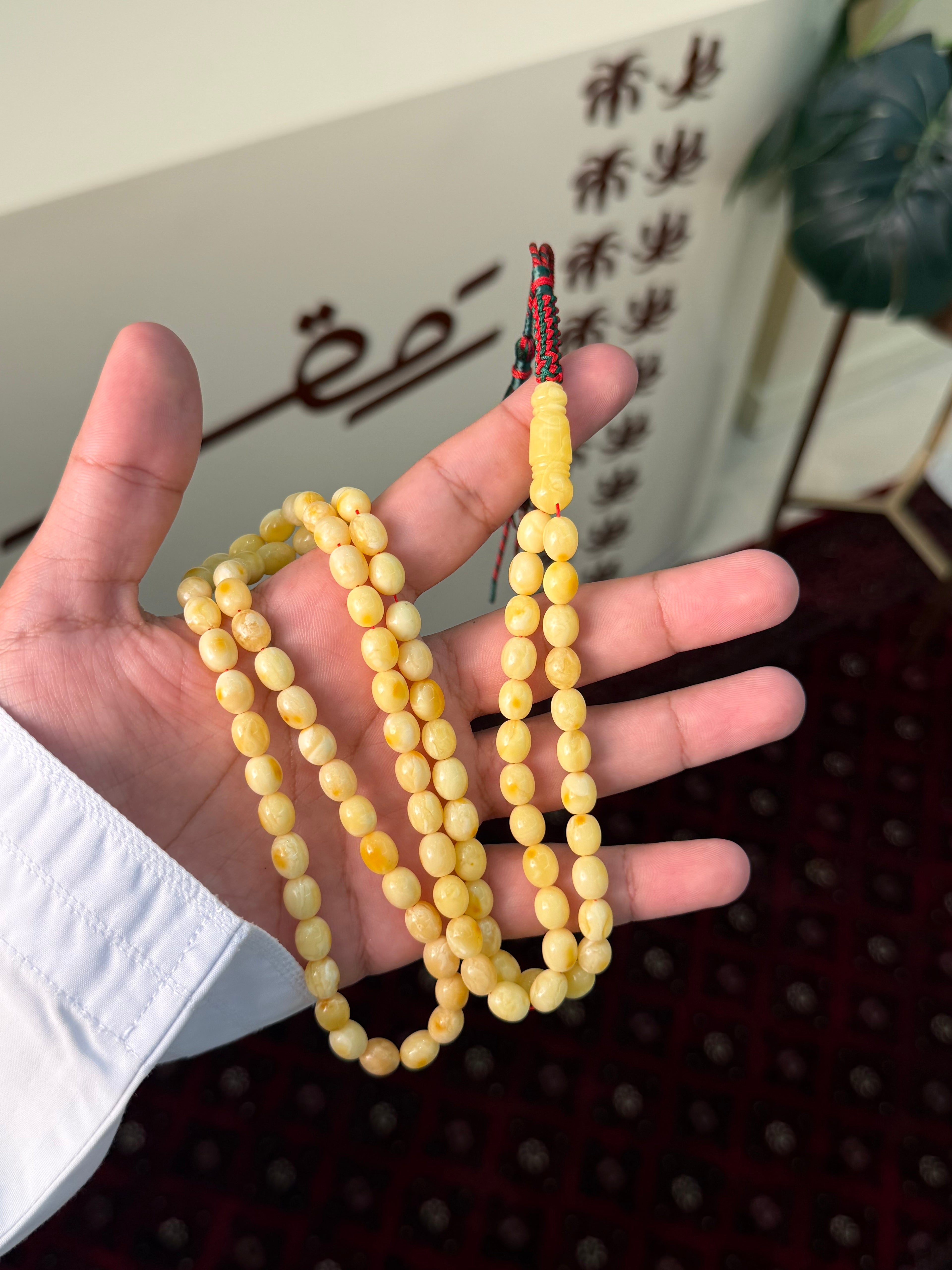 كهرمان طبيعي بيض حمام 5