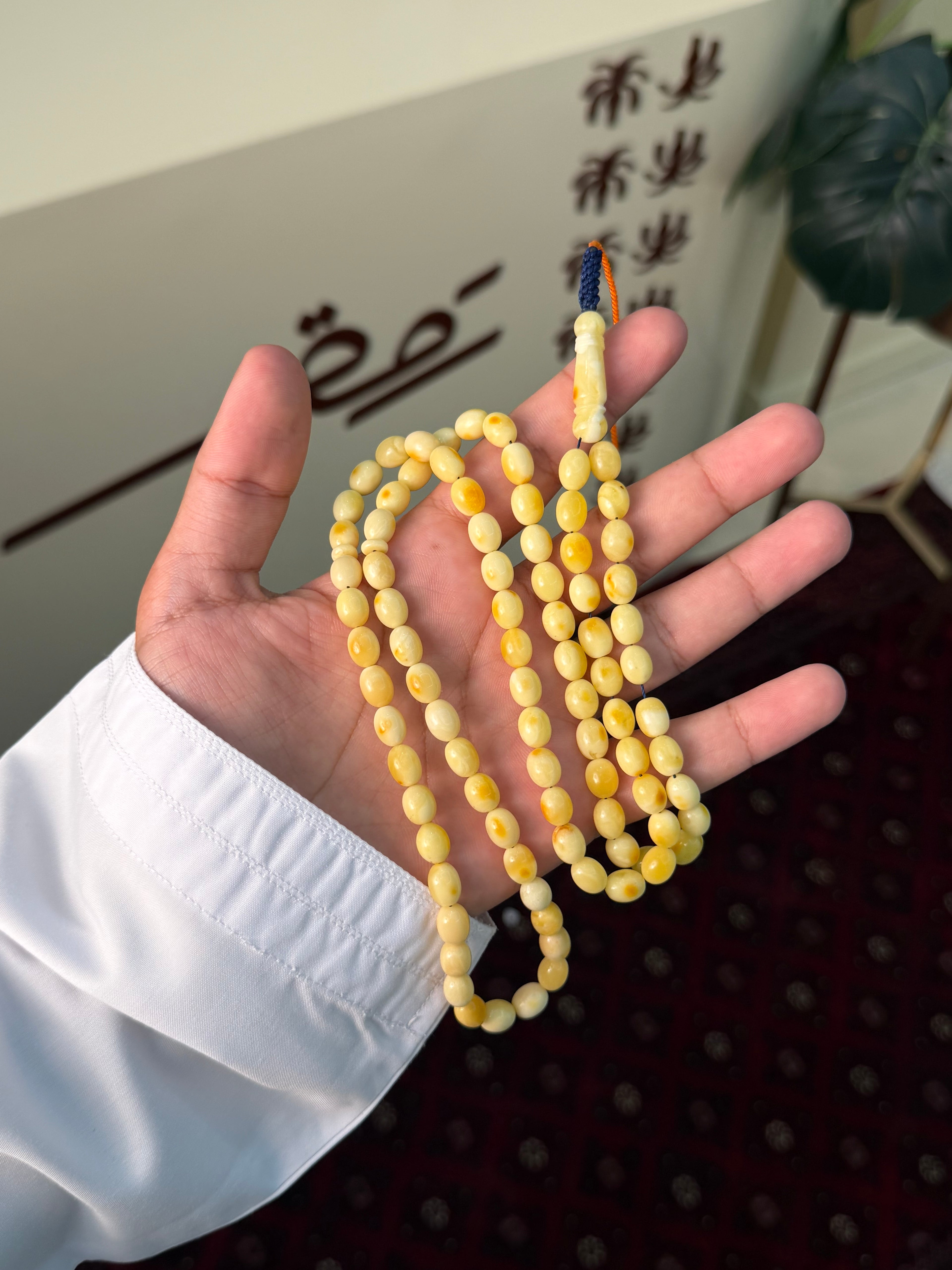 كهرمان طبيعي بيض حمام 3