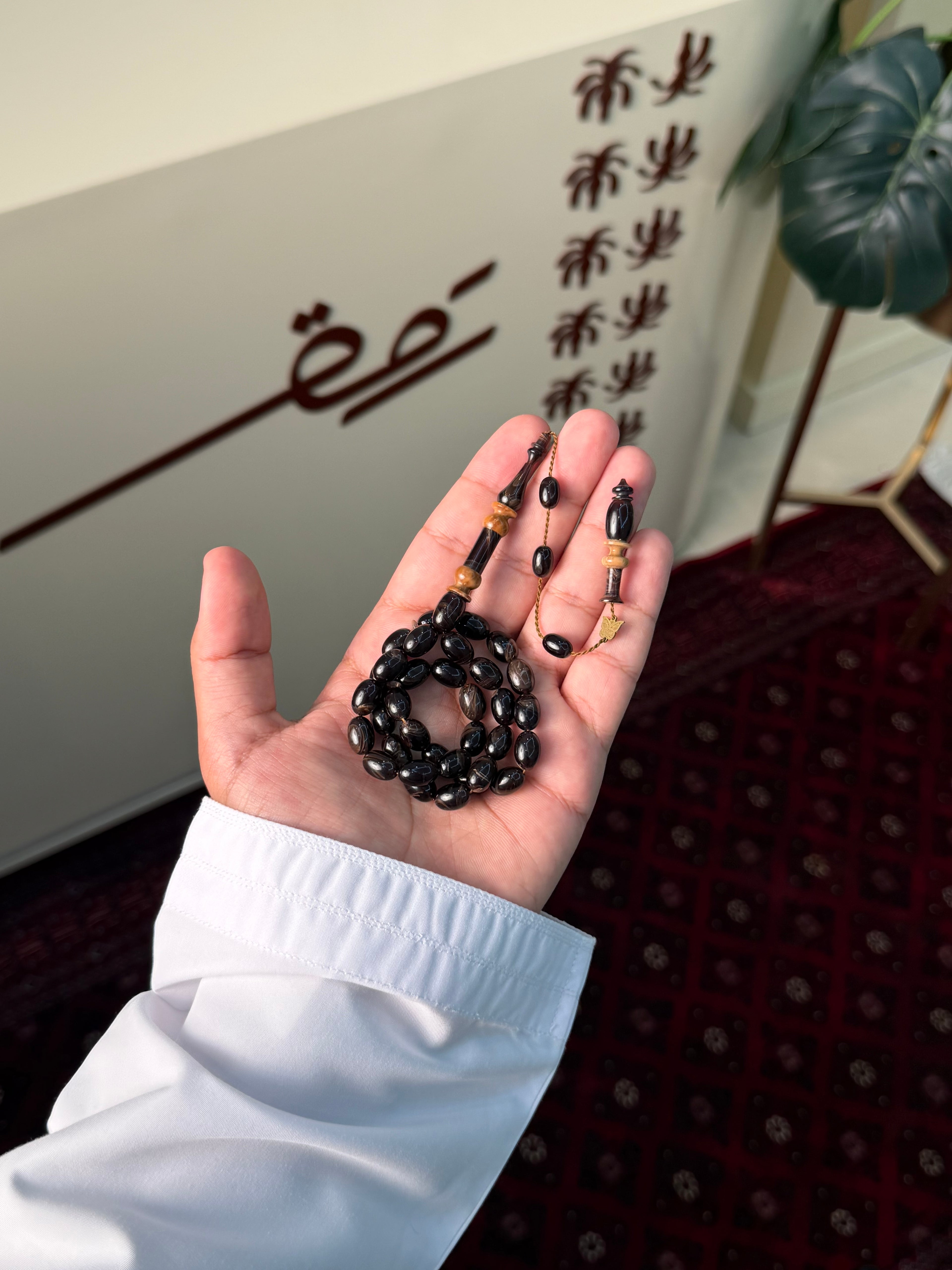 مسباح اسود مطلخ مطعم كوك