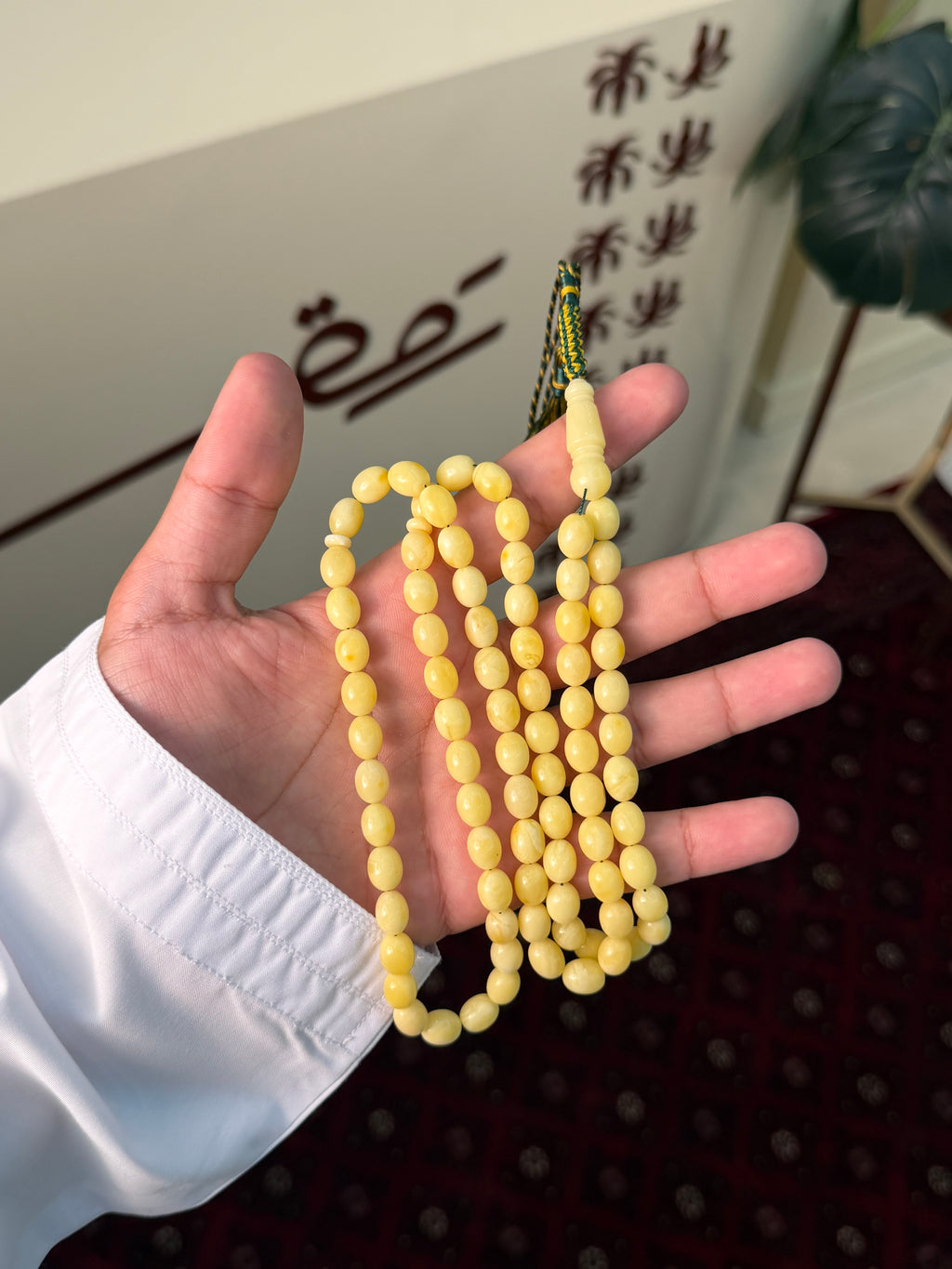 كهرمان طبيعي بيض حمام 9