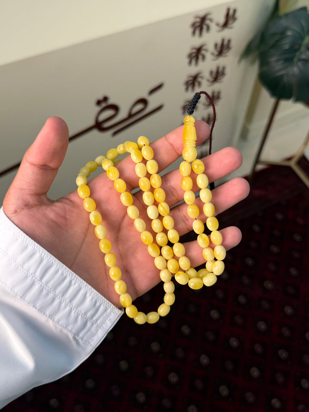 كهرمان طبيعي بيض حمام 10