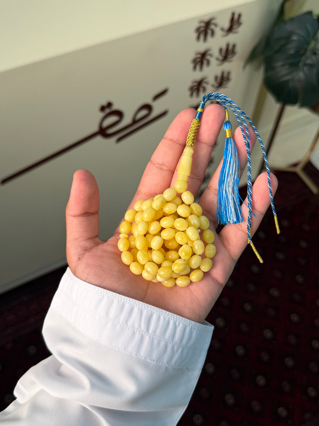 كهرمان طبيعي بيض حمام 6